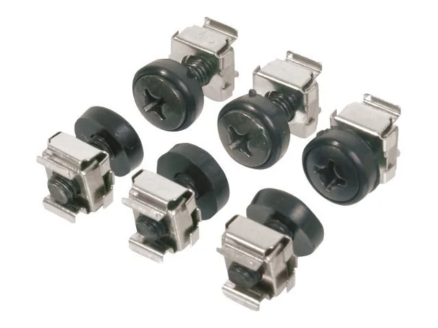 Digitus DN-19 SET - Rack skruer, møtrikke og pakningsskiver - 19 (pakke med 50) - for P/N: DN-19 07U-6/6, DN-19 09U-6/6, DN-19 12U-6/6, DN-19 16U-6/6, DN-19 20-U, DN-19 20U-6/6