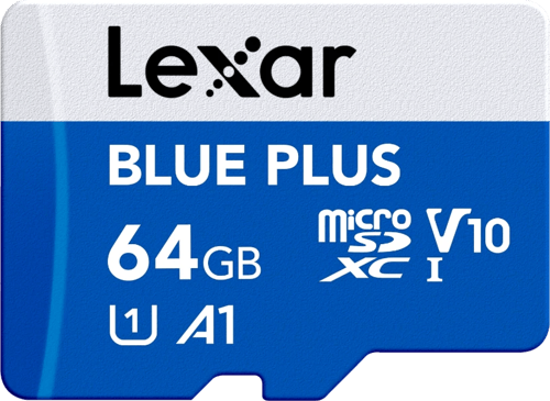 Lexar Blue Plus 64gb Microsdxc Uhs-i