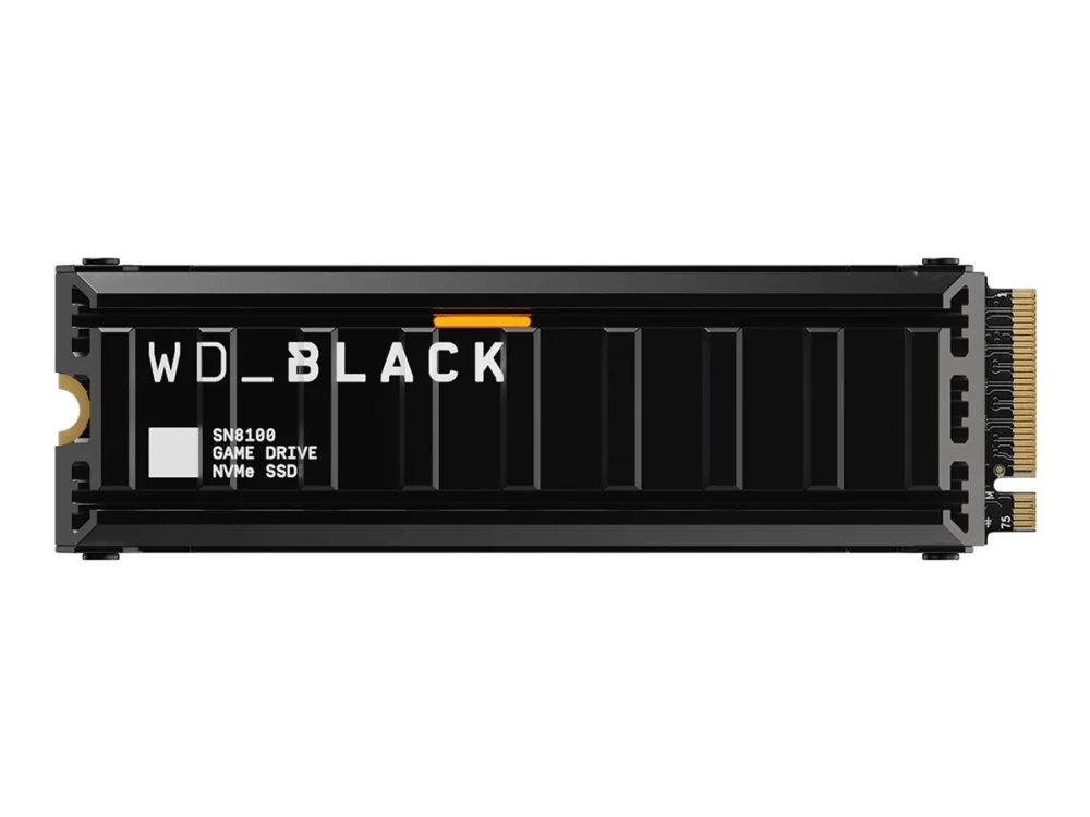 SANDISK WD Black SN8100 SSD - 1TB - M.2 2280 - PCIe 5.0 - Jäähdytyssiilillä