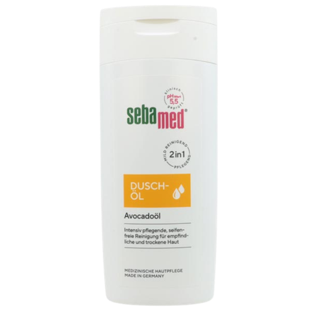 Sebamed 2in1 Avocado Shower Oil - 200 ml