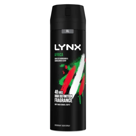 Lynx Africa vartalosuihke - 200ml
