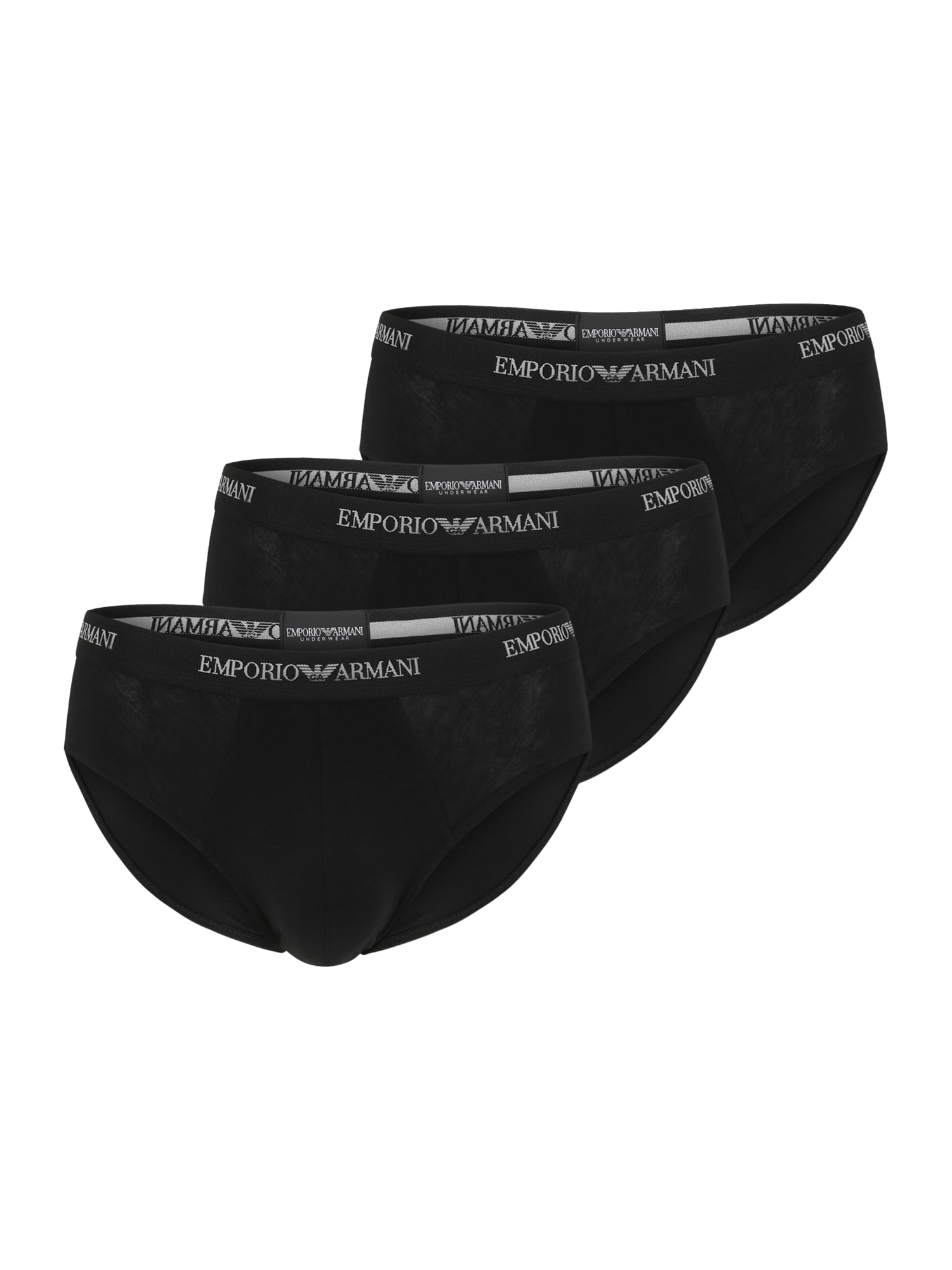 Emporio Armani Alushousut musta / valkoinen