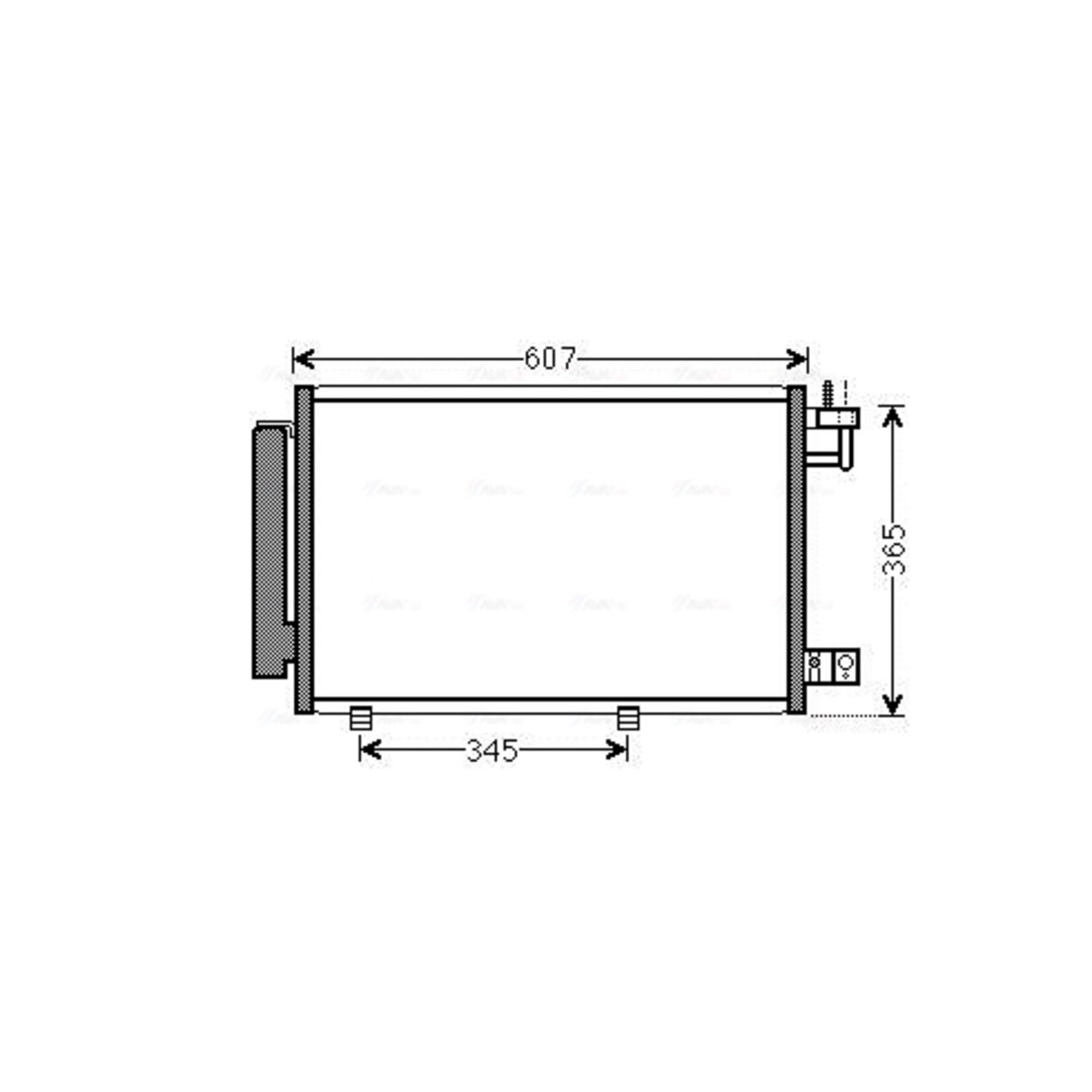 Lauhdutin, ilmastointilaite AVA COOLING SYSTEMS FDA5439D