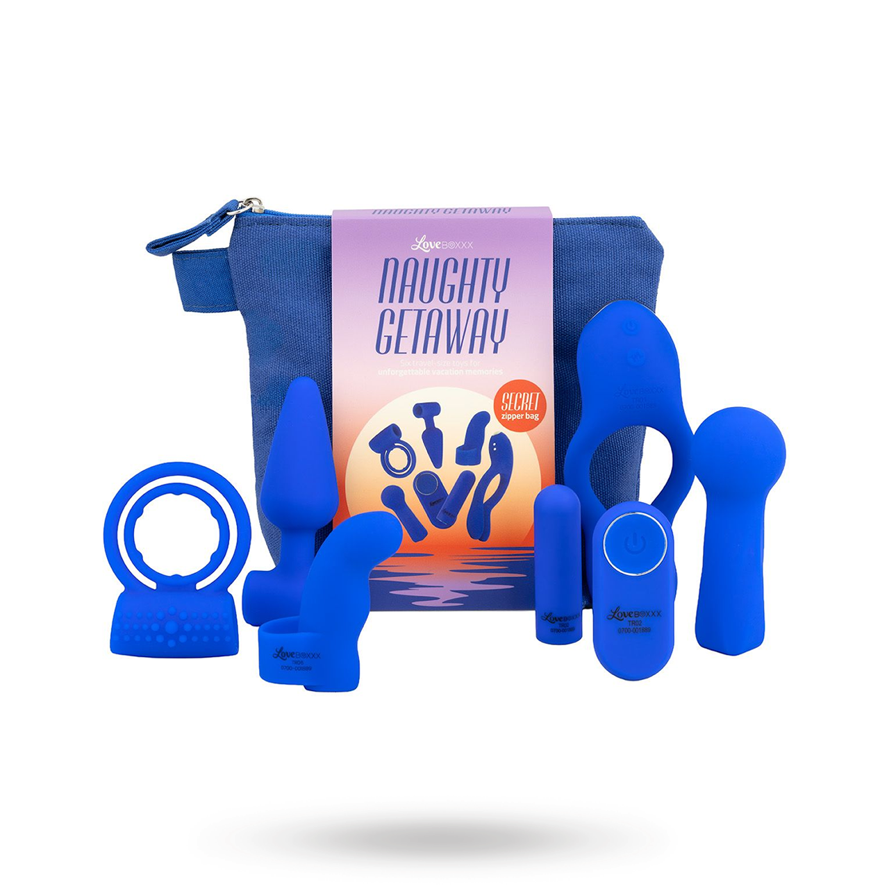 LoveBoxxx Naughty Getaway Travelbag Paketti pareille