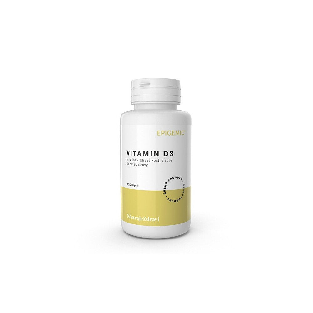 Epigemic D3-vitamiini 120 kapselia