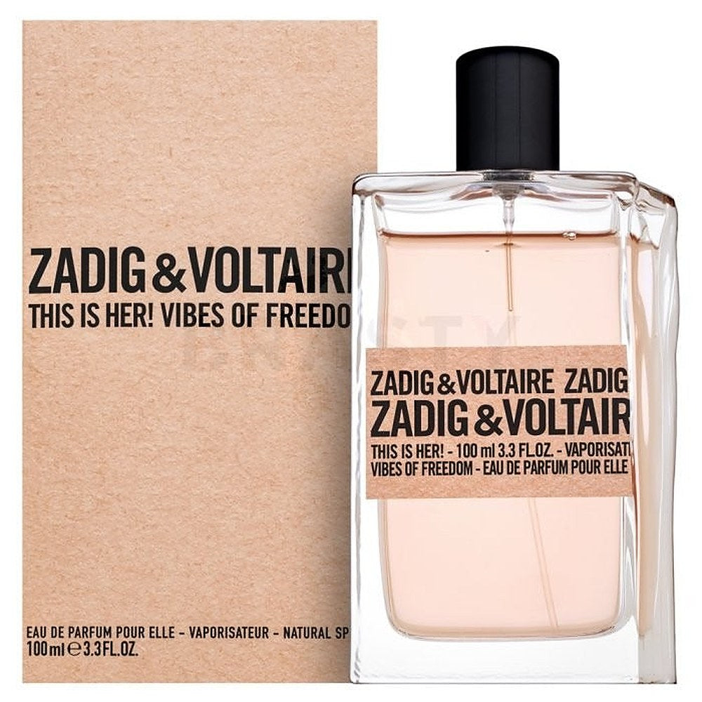 Zadig & Voltaire TÄMÄ ON HÄNEN Vibes of Freedom Eau de Parfum naisille 100 ml