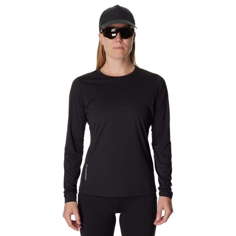 Houdini W's Pace Air LS Tee True Black - XS