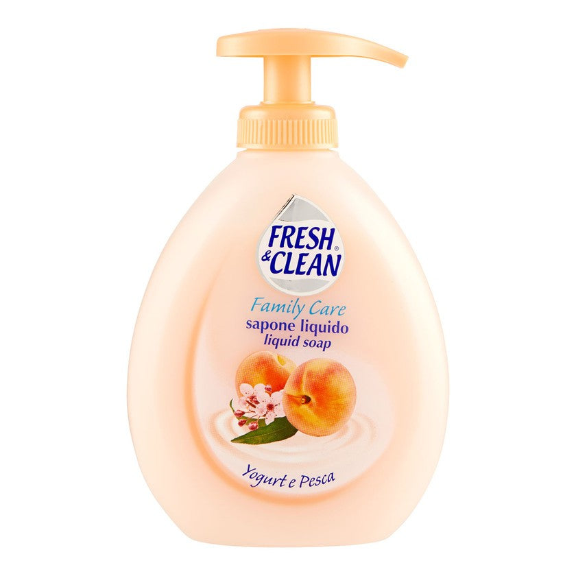 Fresh&Clean Nestesaippua Jogurtti Ja Persikka 300 ml