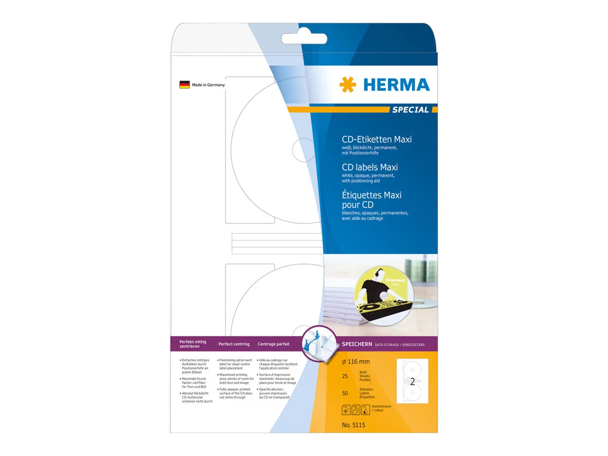 HERMA Erikois-Maxi