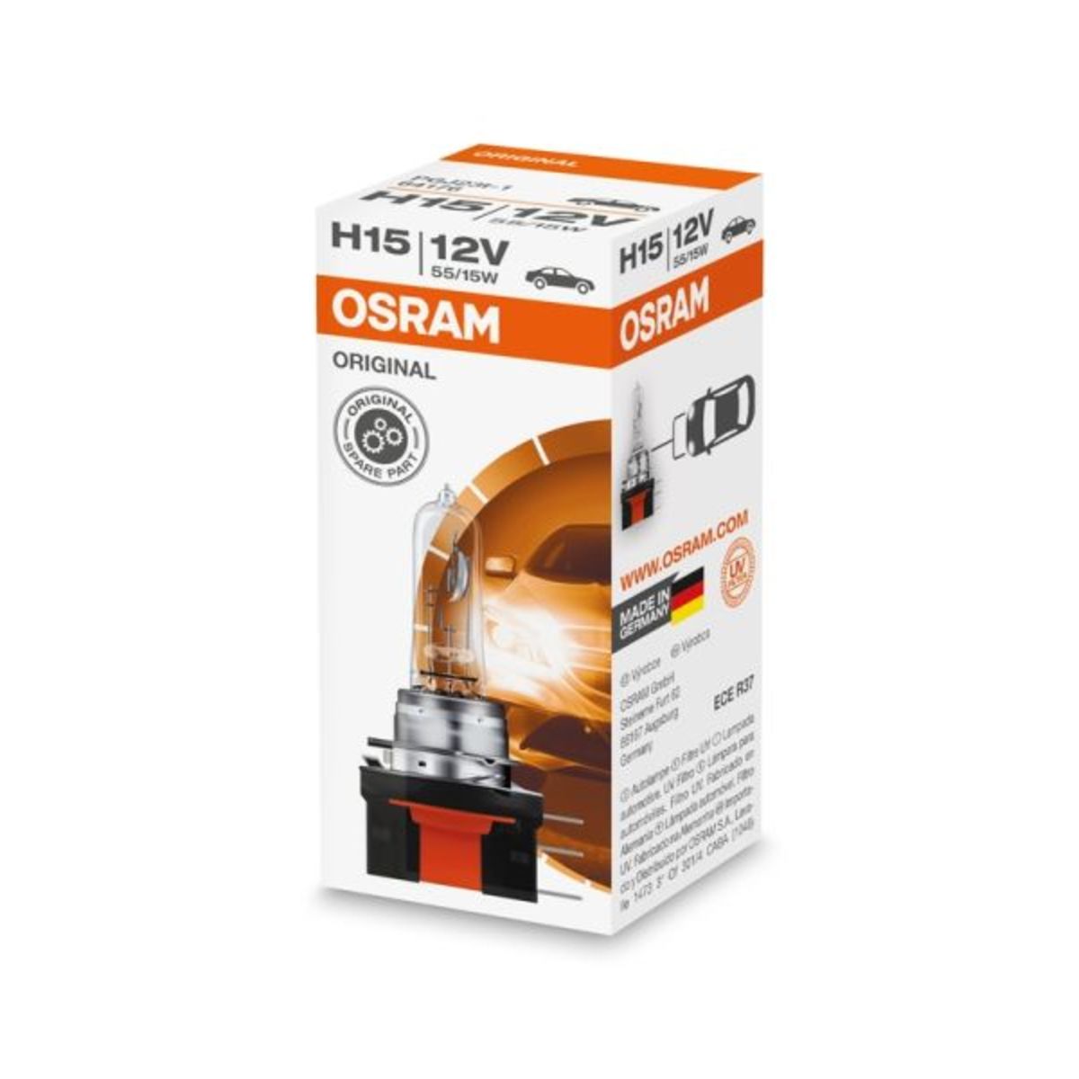 Polttimo, kaukovalo OSRAM 64176
