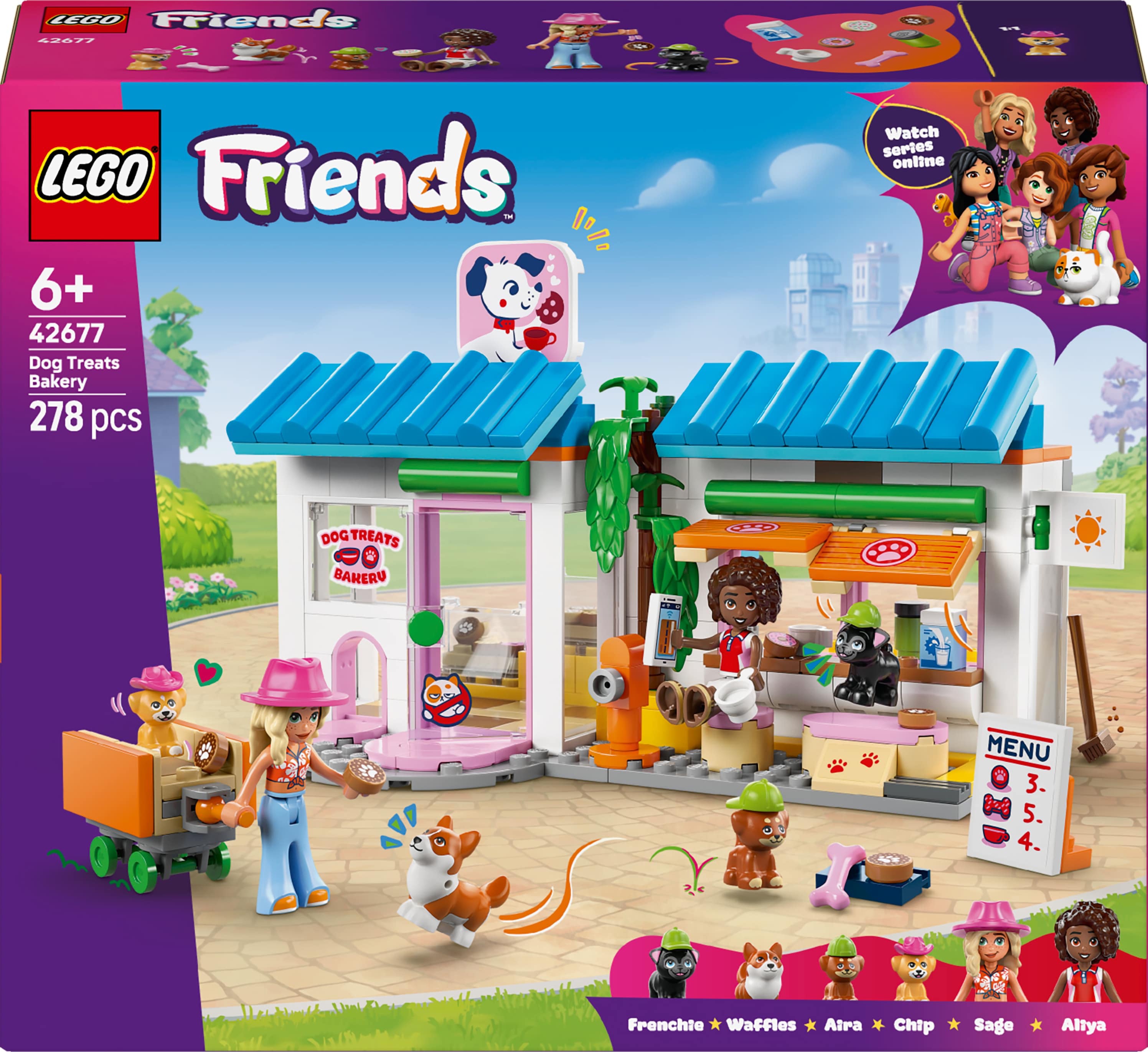 LEGO Friends 42677 Koiranherkkuleipomo