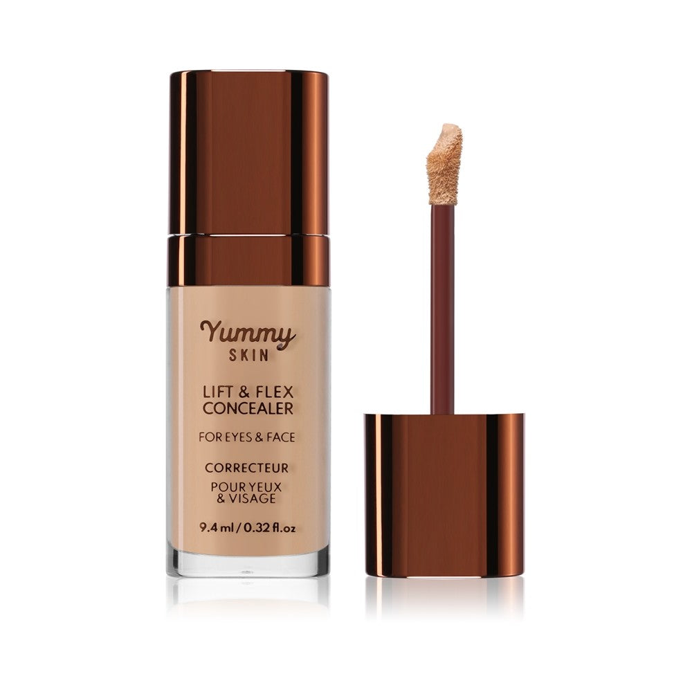 Danessa Myricks Beauty Yummy Skin Skin & Flex nestemäinen peitevoide mattavärisellä efektivärillä 7 - Medium With Golden Yellow Undertones 9,4 ml
