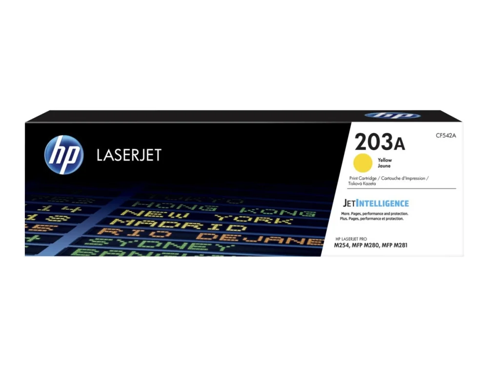 Hp Värikasetti Keltainen 203a 1.3k - Cf542a