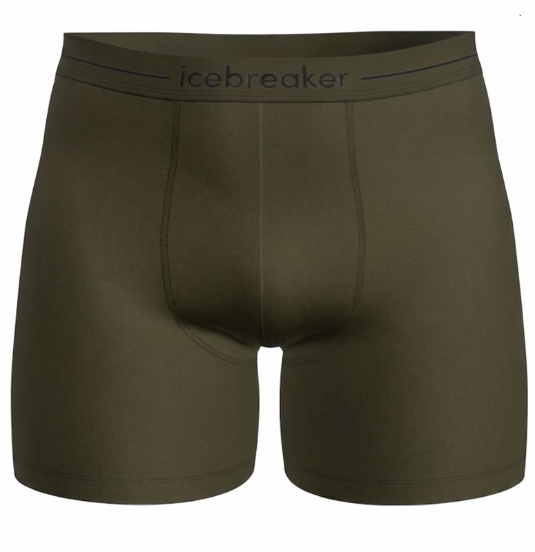 Icebreaker Men Merino 150 Anatomica Boxers Dk Loden - L