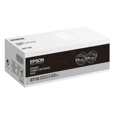 Epson Värikasetti musta 2 x 2.500 sivua S050710 Vastaa: N/A