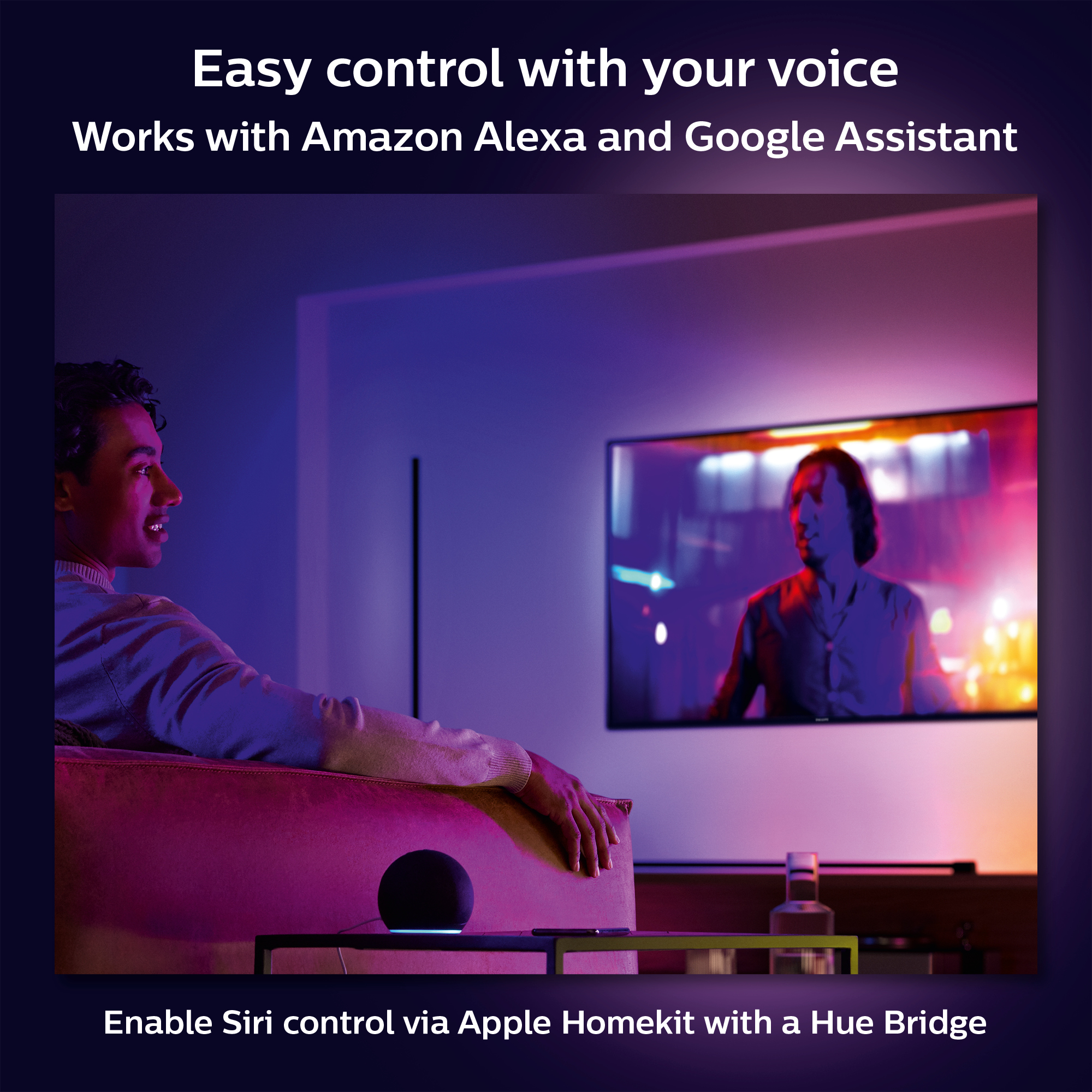 Philips Hue Gradient Signe Multicolor Pöytävalaisin - Musta