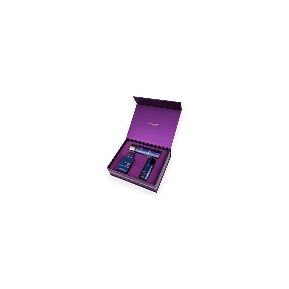 Al haramain Amber Oud Dubai Night - tuoksu-uute 75 ml + tuoksu-uute 30 ml + tuoksusuihke 250 ml