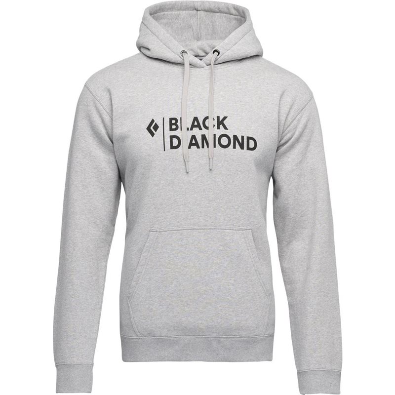 Black Diamond M Mini Stacked Po Hoody Nickel Heather - S