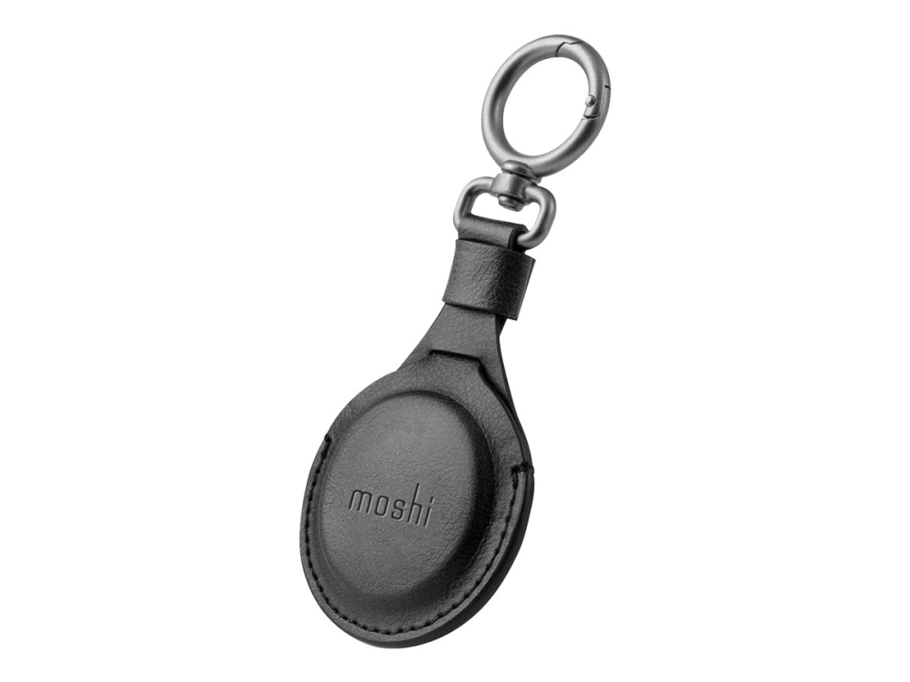 Moshi Key Ring, AirTag -avaimenperä, Musta
