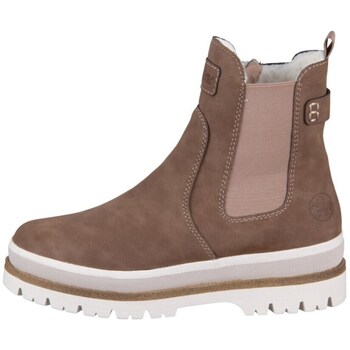 Rieker Chelsea-bootsi ruskea / offwhite