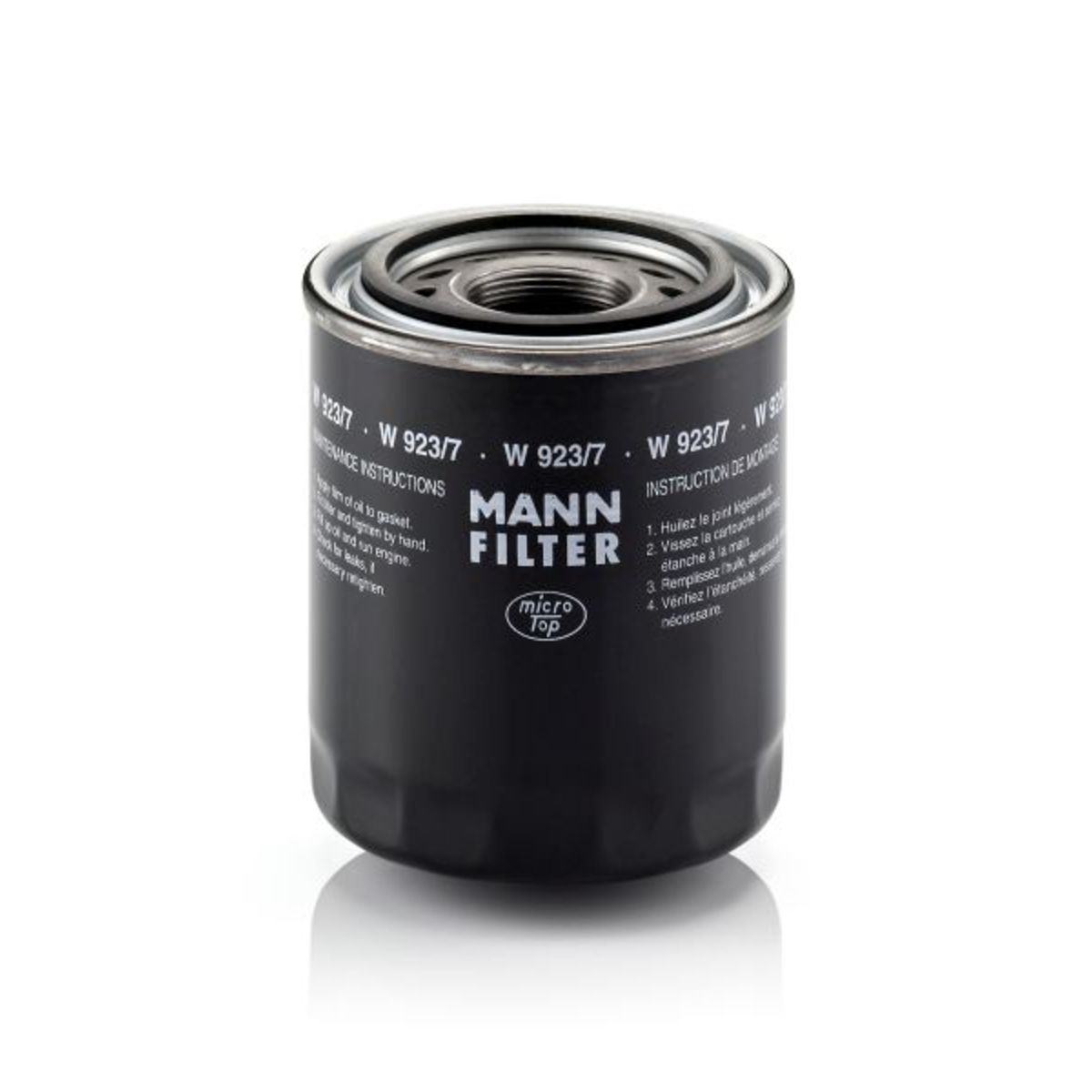 Hydrauliikkasuodatin, automaattivaihteisto MANN-FILTER W 923/7