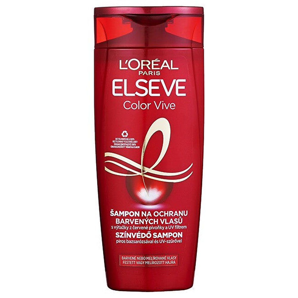 L ́oréal paris Shampoo värjätyille hiuksille Color Vive 250 ml - Tilavuus: 400 ml