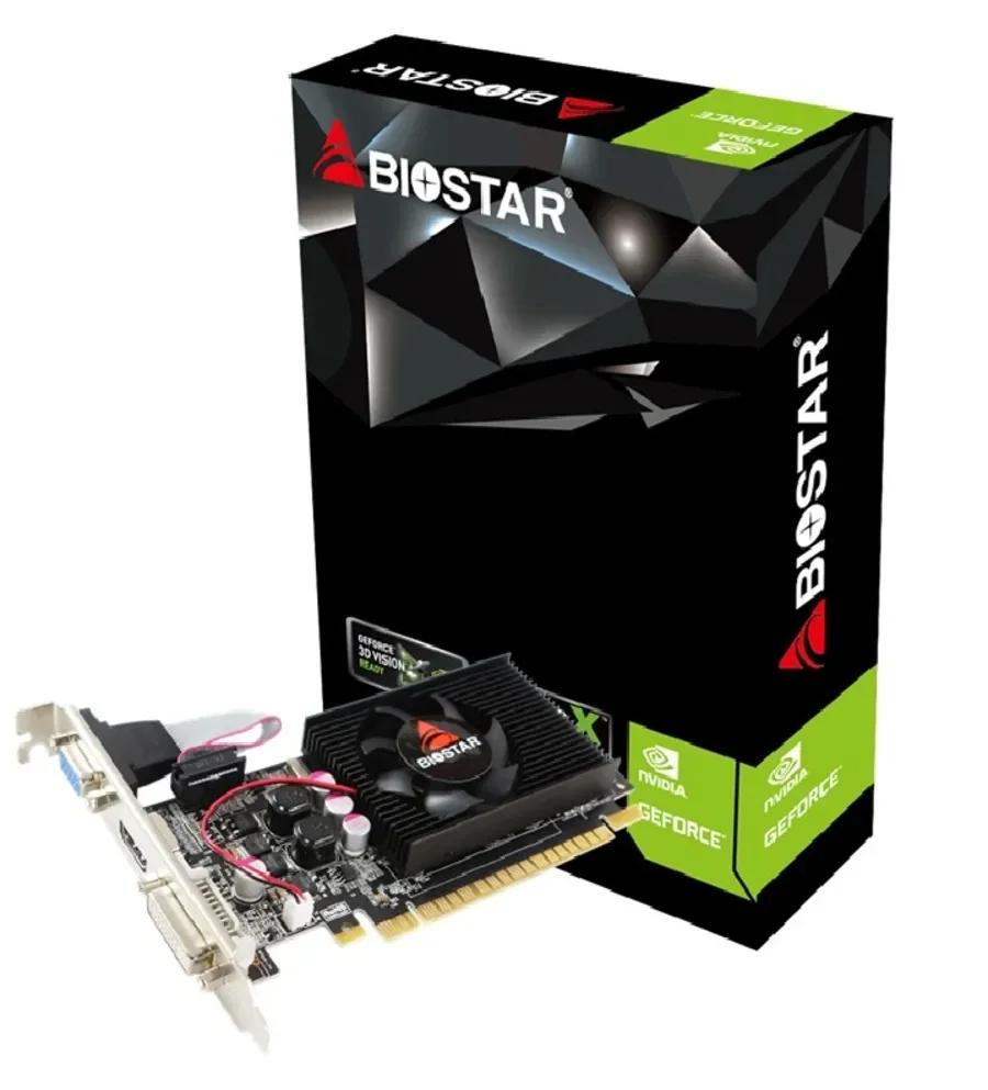 BIOSTAR GeForce 210 - 1GB GDDR3 RAM - Näytönohjaimet