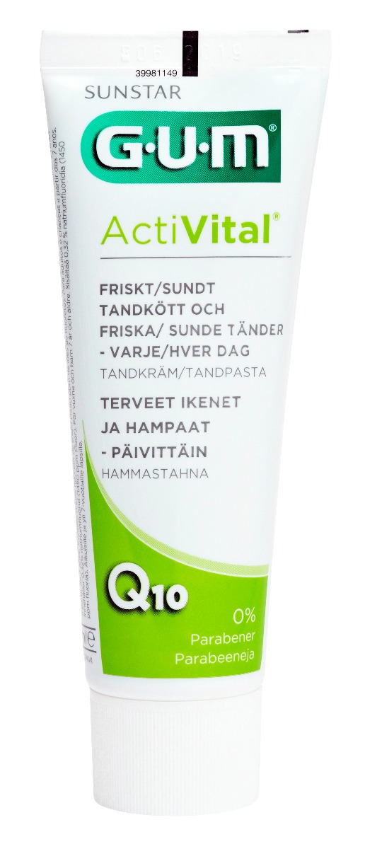 Gum activital hammastahna 75 ml