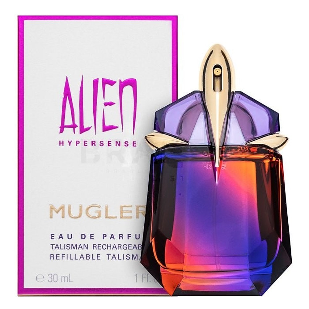 Mugler Alien Hypersense Eau De Parfum Spray 30 ml uudelleentäytettävä
