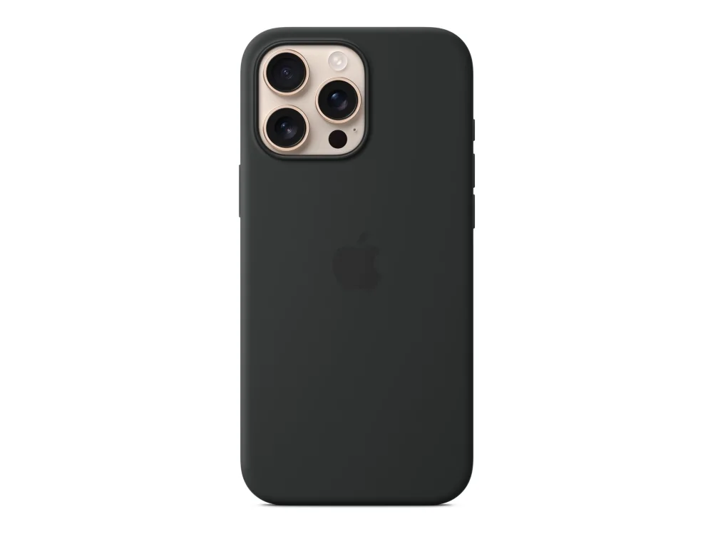 Apple iPhone 16 Pro Max Silicone Case with MagSafe - Black