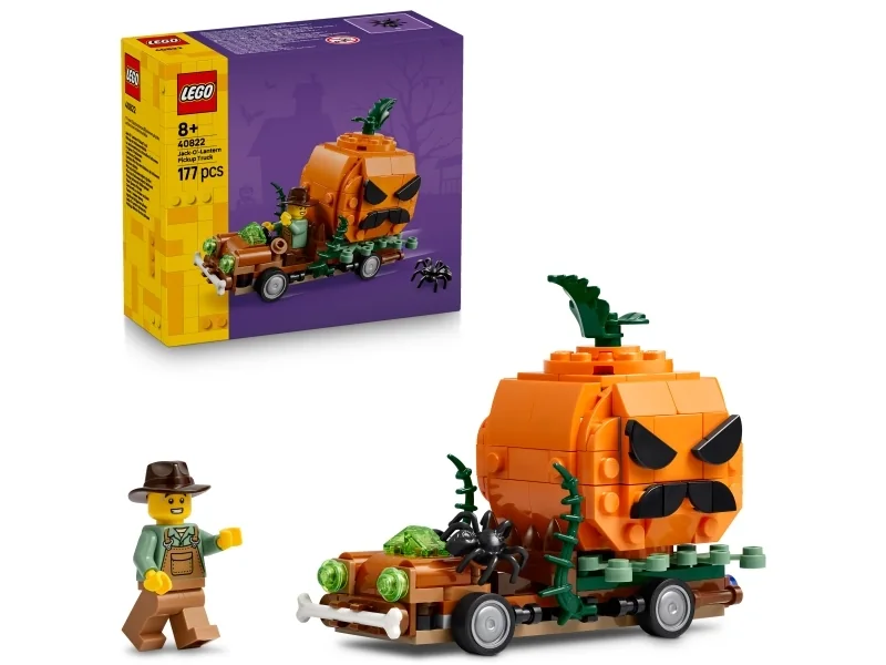 LEGO Icons 40822 Kurpitsalyhtyauto