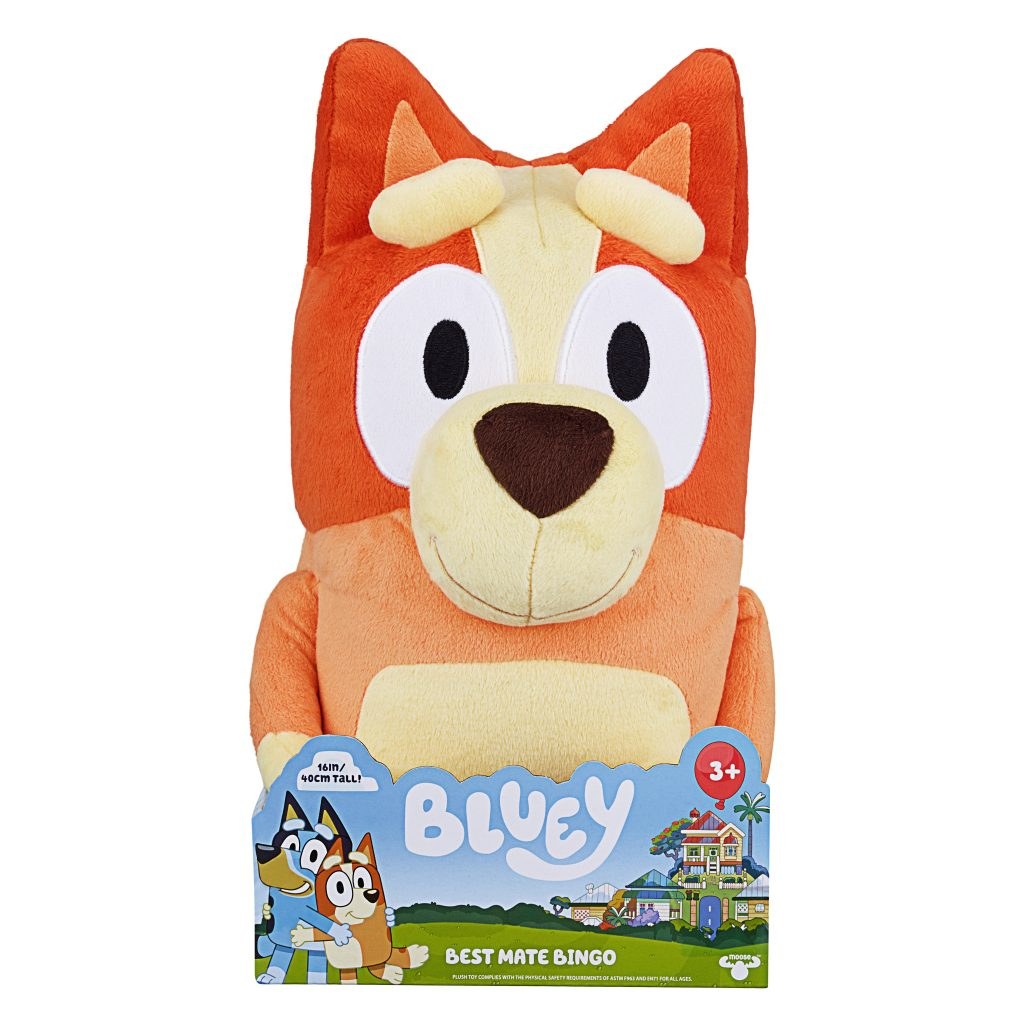Bluey JUMBO PEHMOYKSILÖ YKSIKKÖ BINGO S2