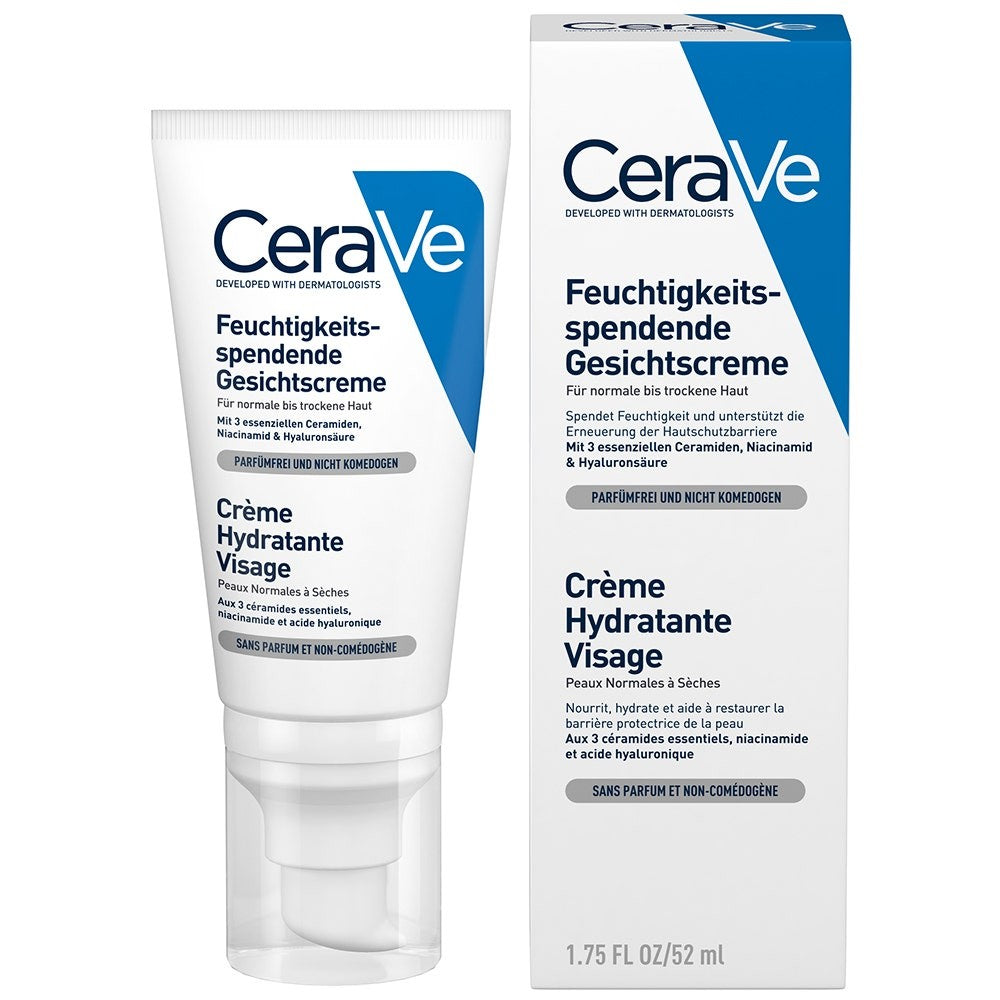Cerave Kasvojen kosteuttava voide - normaalille ja kuivalle iholle 52 ml