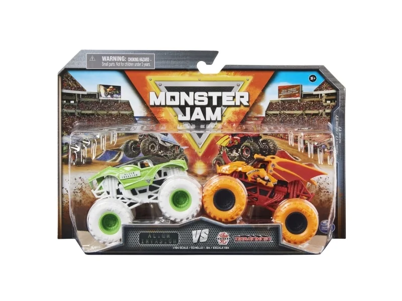 Monster Jam 1:64 Diecast 2-Pack - lajitelma