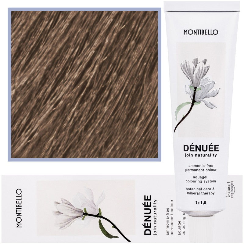 Hiusväri Montibello Denuee 60 ml 7,13 | Keskivaalea Kulta-Tuhka