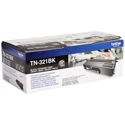 Brother TN-321BK, 2500 sivua, Musta, 1 kpl