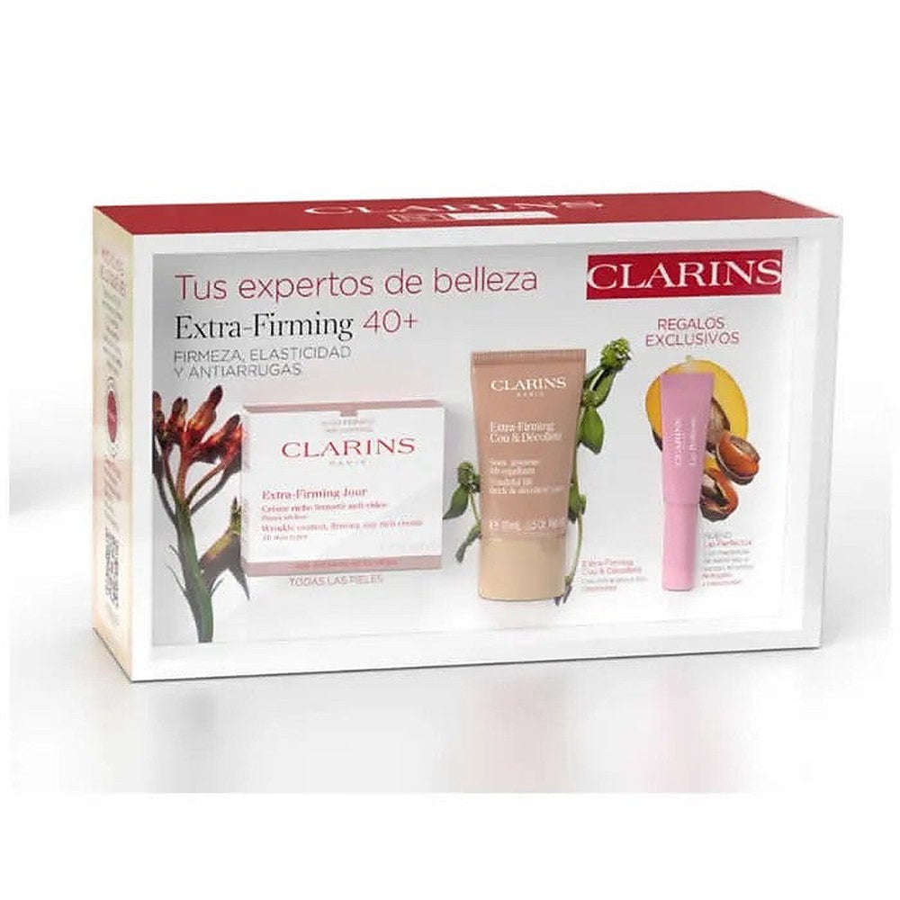 Clarins Extra-Firming Päivävoide Kaikille Ihotyypeille 50ml Setti 3 Kappaletta