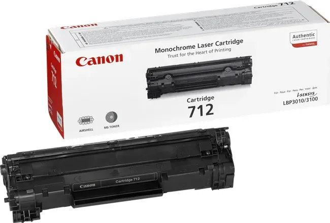 Canon 712 -laservärikasetti, musta