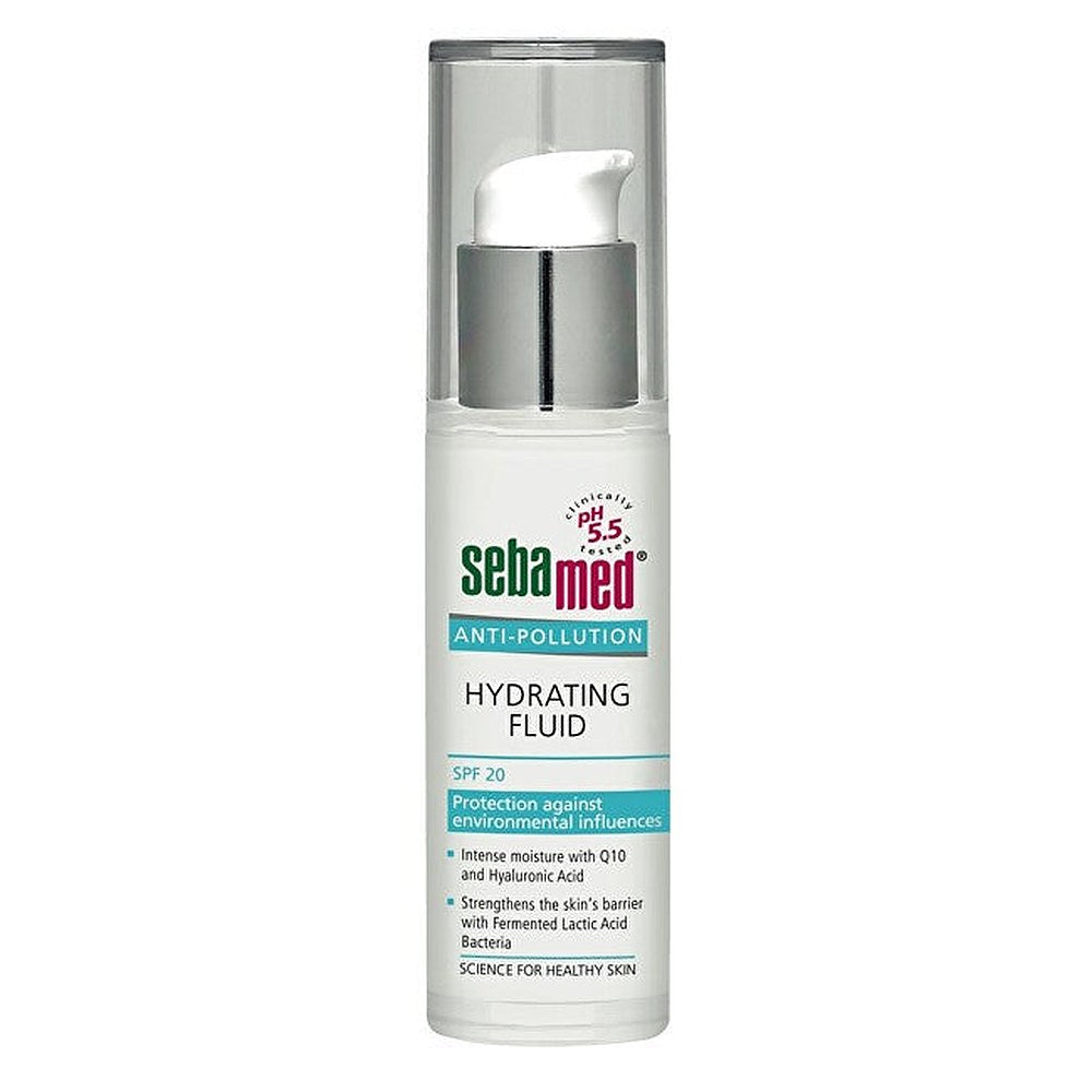 Sebamed Fluido Idratante Anti-Inquinamento SPF 20 30 ml — Fluido Solare