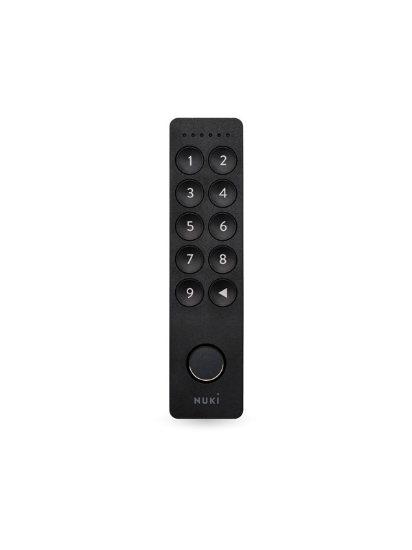 Nuki Keypad 2.0, Bluetooth, Musta, Painikkeiden painaminen, 10 m, AAA, Alkali