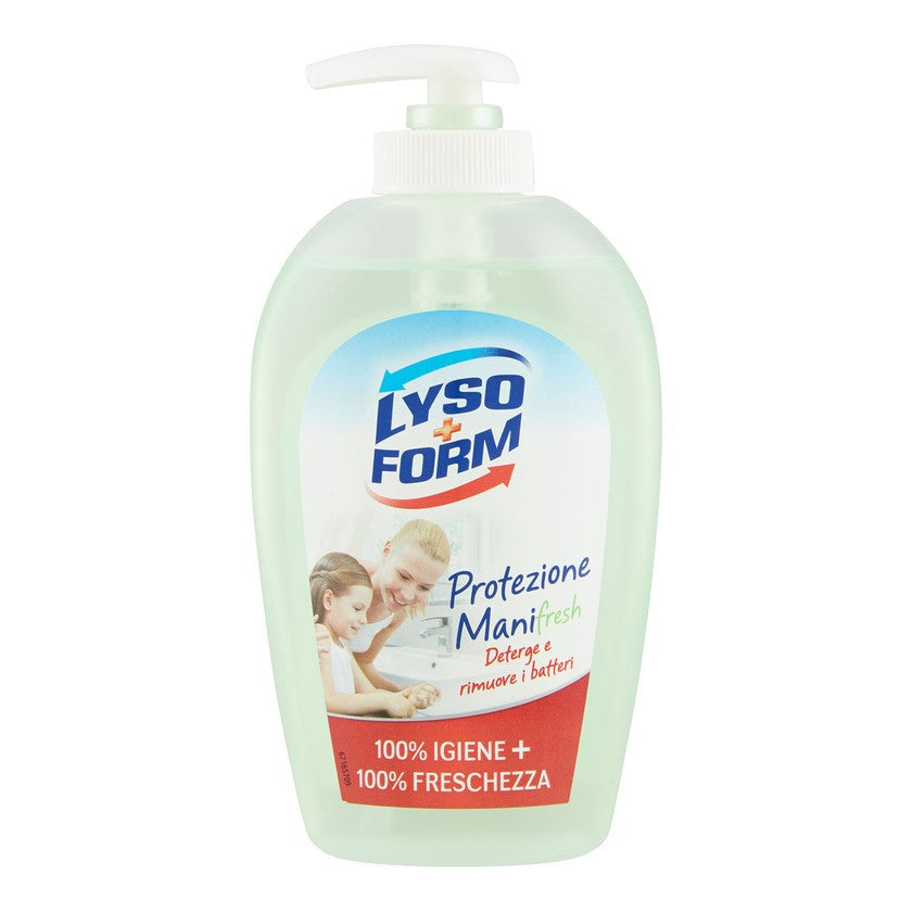 Lysoform Käsien suojaus Fresh Nestesaippua 250 ml