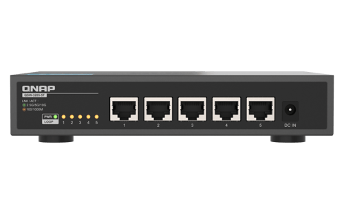 Qnap Qsw-3205-5t 5-port 10 Gigabit Switch