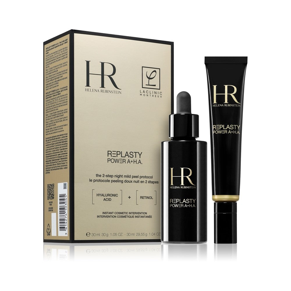 Helena Rubinstein Re-Plasty Power A+HA lahjasetti naisille Replasty Power A+HA kasvogeeli hyaluronihapolla 30 ml + Replasty Power A+HA kasvovoide reti