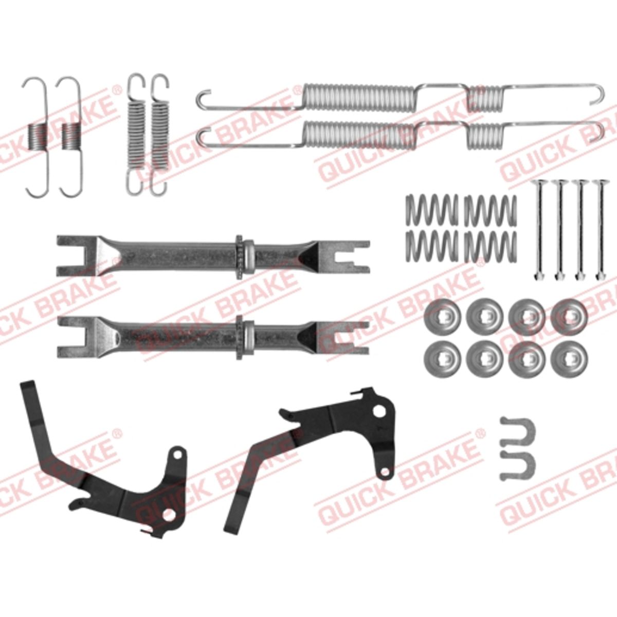 Tarvikesarja, jarrukengät QUICK BRAKE 105-0074S