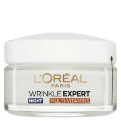 L'Oréal Paris Wrinkle Expert 65+ Kiinteyttävä Ryppyjä Vähentävä Yövoide Monivitamiineilla - 50 ml