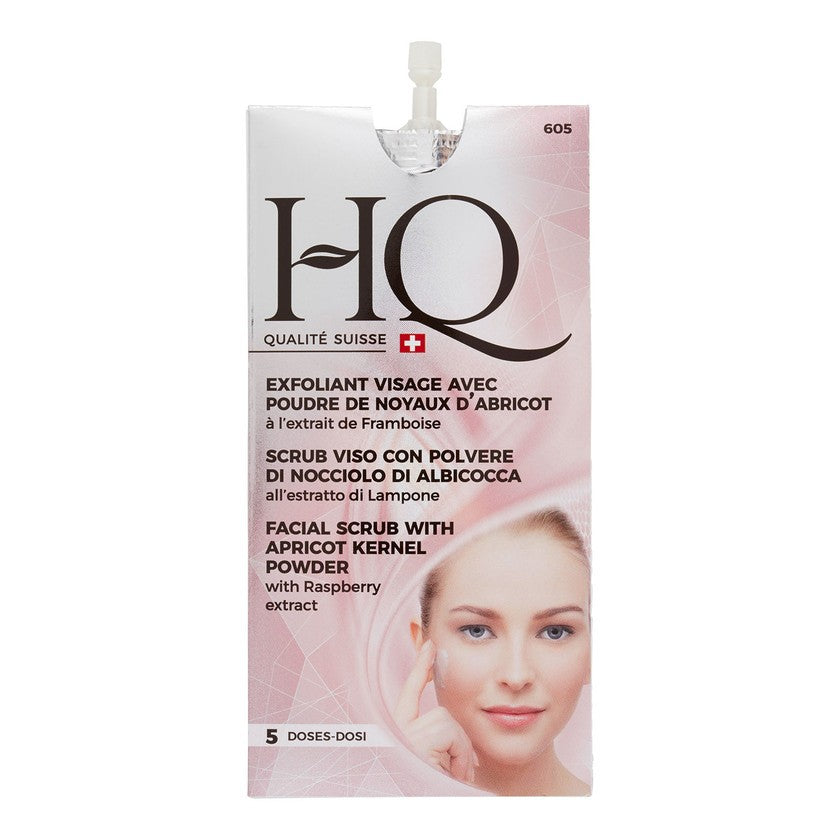 Hq Cosmetique Dry Sensitive Scrub hellävarainen kuorinta Aprikoosinkivi