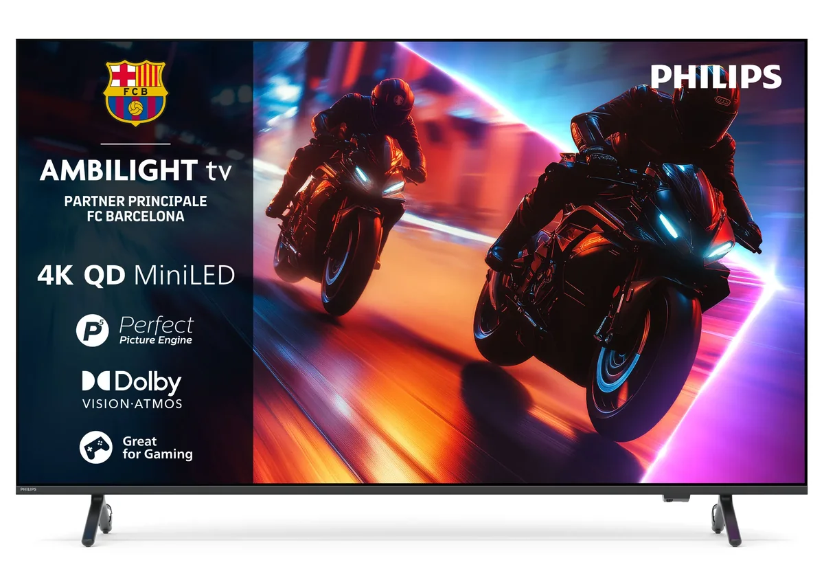 Philips 75MLED920 75" 4K QD Mini LED Titan OS TV, 120 Hz, Dolby Vision, HDR10+