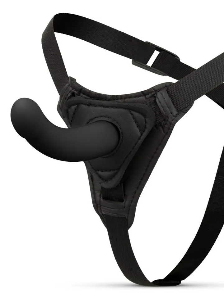 Easytoys Silicone Strap-On Smooth Strap-on valjailla