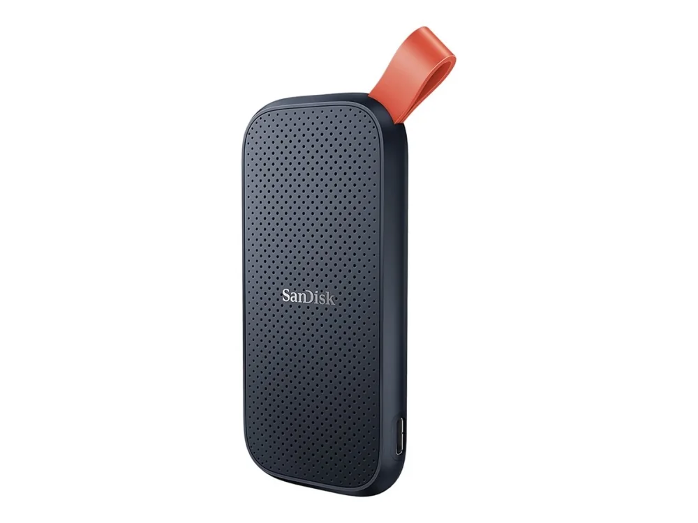 SanDisk Portable - SSD - 1 TB - ekstern (bærbar) - USB 3.2 Gen 2 (USB-C stikforbindelse)