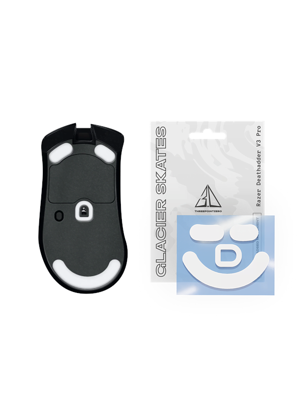 Threepointzero Glacier Skates - for Razer Deathadder V3 Pro